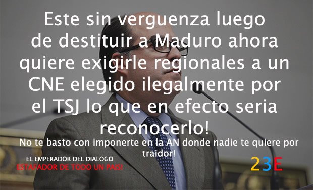 Vzla_RT_RT's tweet photo. #23ENoEsMitinEsRebelion Ya basta de payasadas, necesitamos verdaderos lideres que nos representen https://t.co/yWrQaETaYN