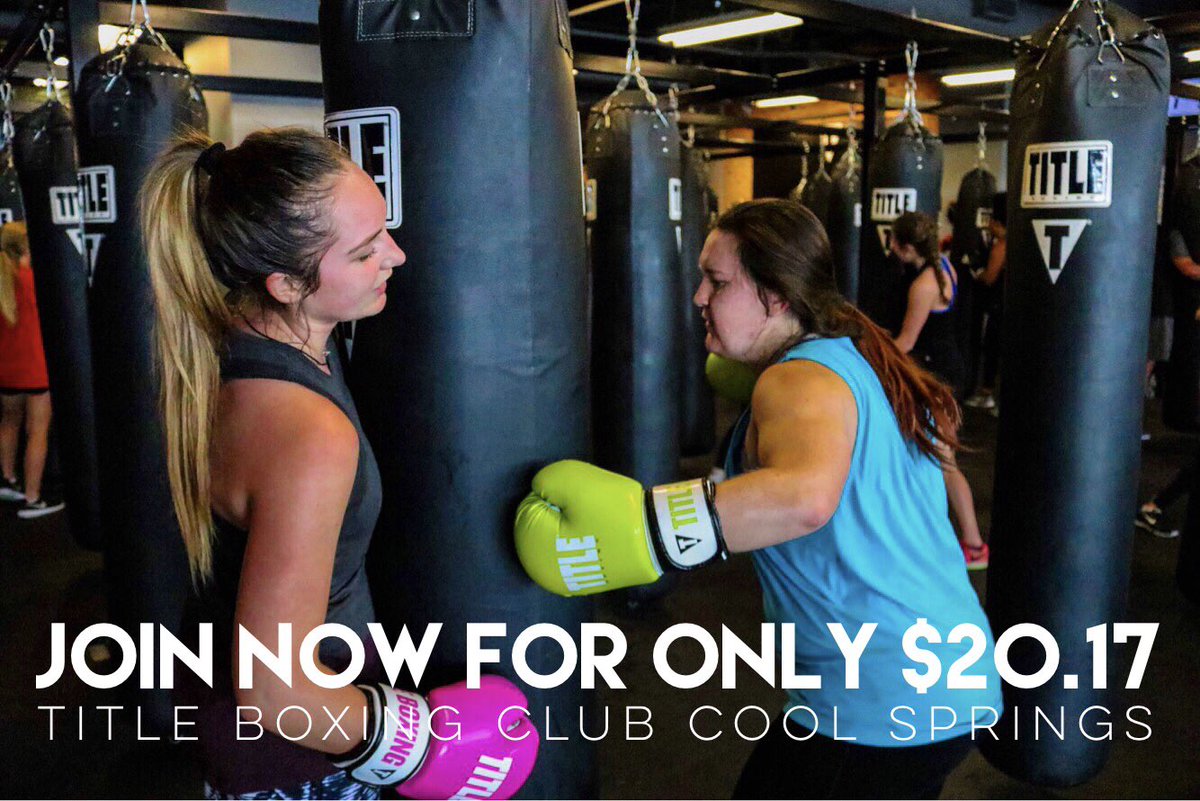 TitleboxingCS's tweet photo. Limited spots remain for the best deal of the year! Join in Jan for $20.17! Request your first free class now --> https://t.co/eLBi7qSXQr https://t.co/kFphSI6Smq