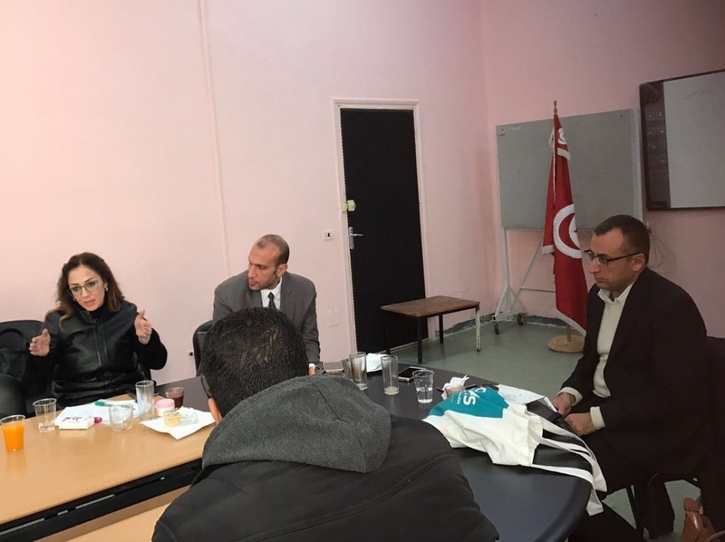 From Jendouba in Tunisia, working in the field to strengthen #governance &amp; prevent #corruption in public hospitals.