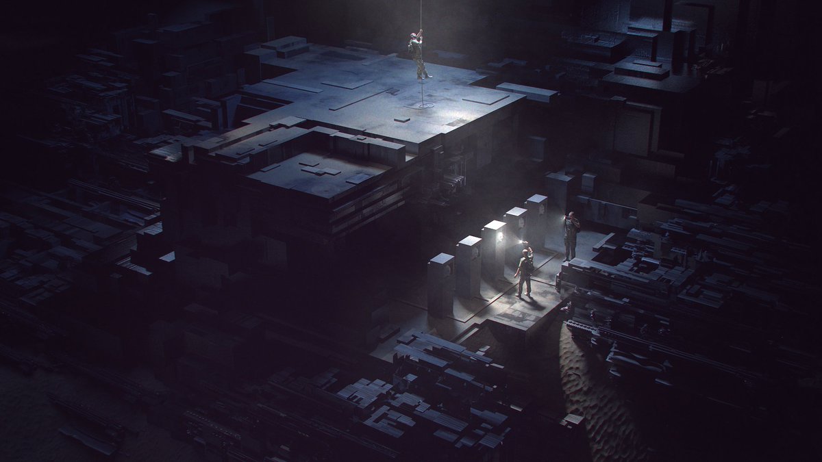 royashkar's tweet image. #artjam #scifi #speedmodelling #concepart #desert #structure #alien #gamedev