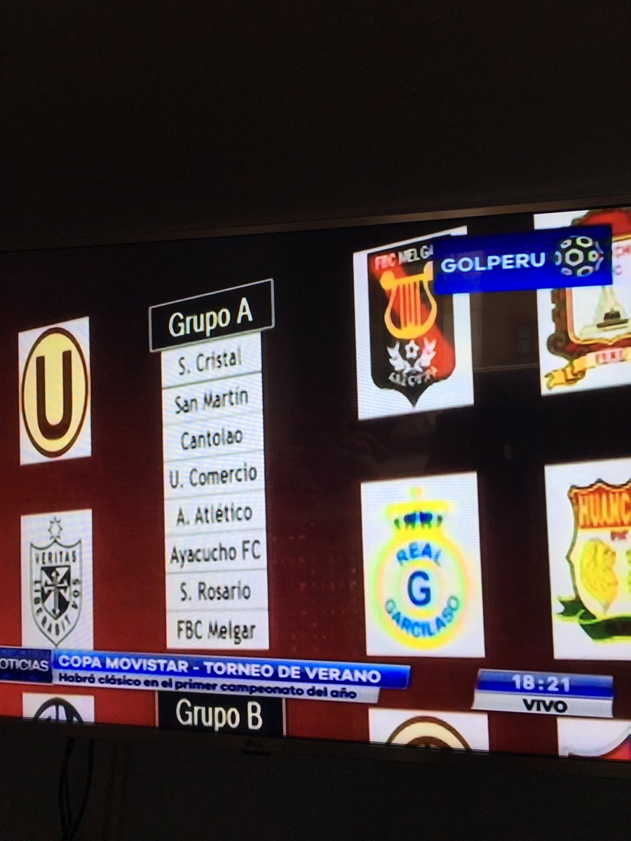 mcassana's tweet photo. Los grupos A y B del torneo de verano vía @GOLPERUoficial habrá clásico y el #ClasicoxGOLPERU https://t.co/DIFrjAavbE
