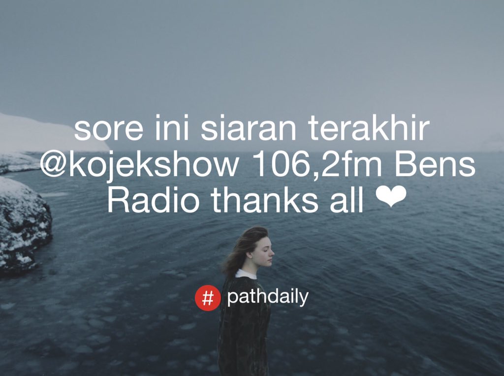 Siaran terakhir #kojekshow <a href="/bensradio/">bensradio</a> pantengin ye , mksh abang none ❤️