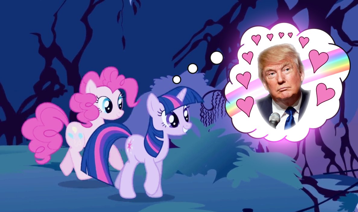 This isn't the only Trump fanfic. There's also the tale of Mr. Krabs promising to make Bikini Bottom rich again.
bit.ly/2jcNZWn