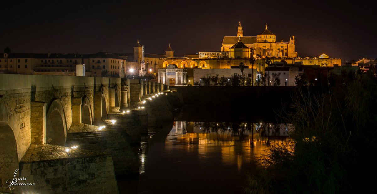 Amarillo perfil de arquitectura
De cúpulas y torres coronado,
Torso de duro mármol cincelado,
Estatua de ciudad, Córdoba pura.
Juan Bernier.