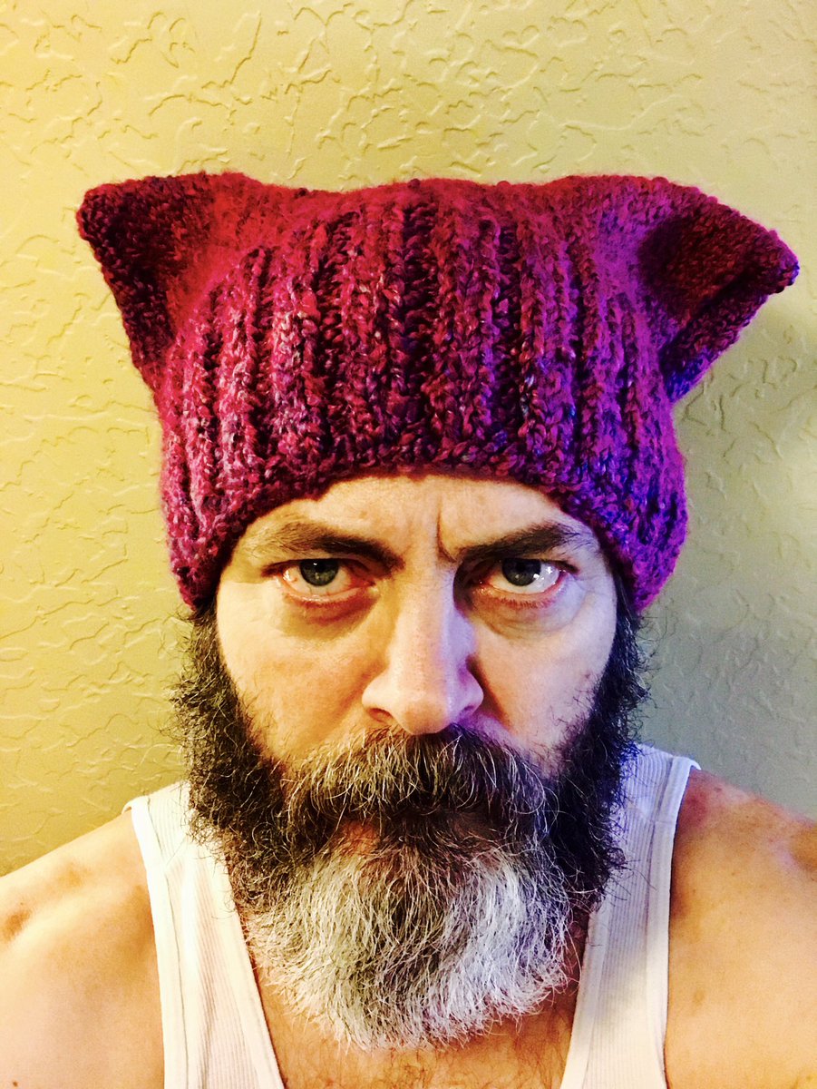 Thank you <a href="/LiseOfferman/">Lise Offerman</a> for this majestic set of ears. I stand with @PussyHatProject
@MeganOMullally 
<a href="/MattOfferman/">Matt Offerman</a> 
#PussyHatTrumpsAsshat