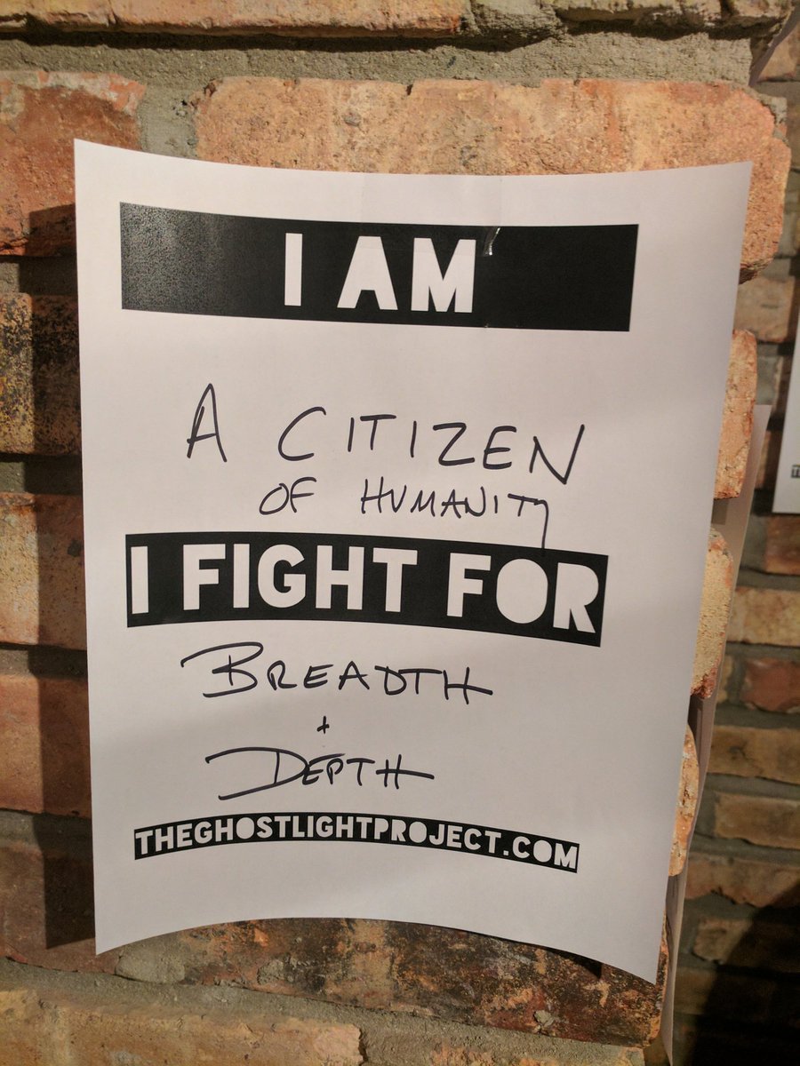 DukeClayton's tweet image. #ghostlightproject I AM