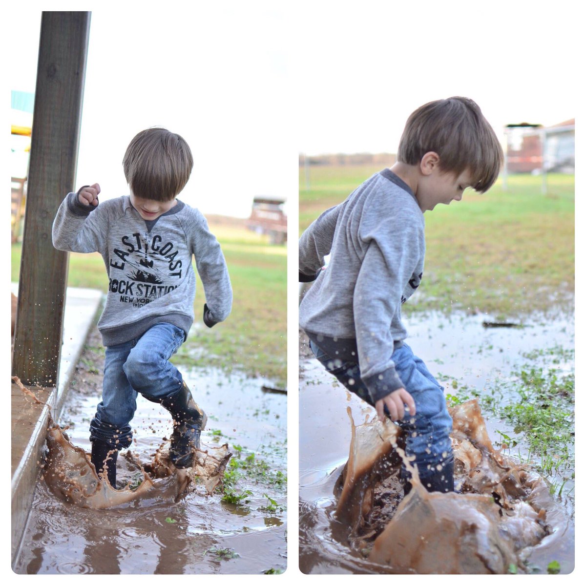LOTPCasey's tweet photo. Enjoying that Louisiana weather💙 #boyswillbeboys #mystinker #boymom https://t.co/RMKF09BwXi