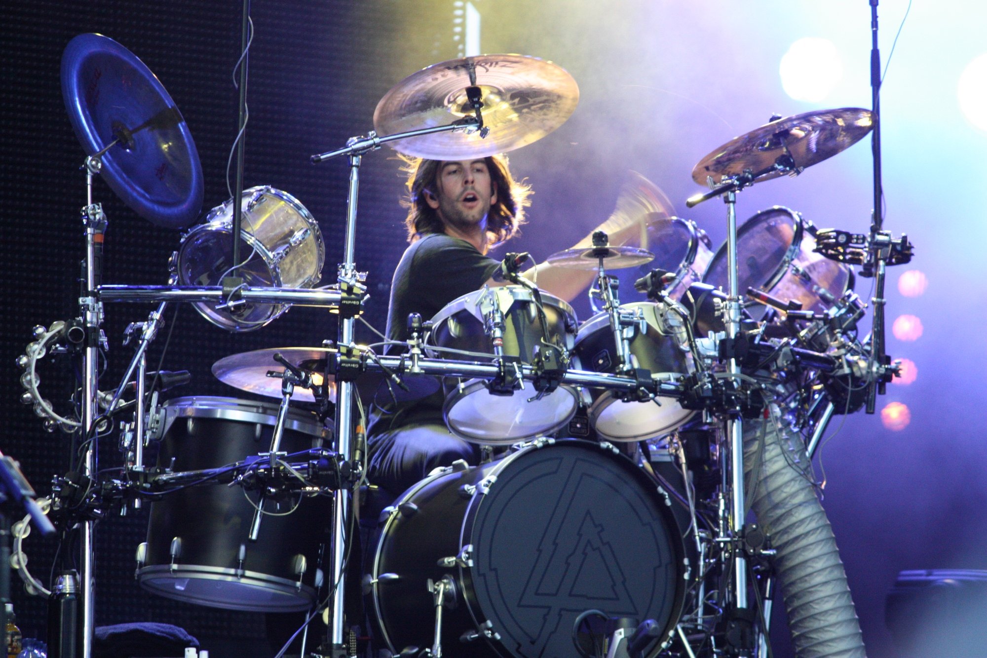 Let\s drink a bourbon Rob Bourdon! Happy Birthday!    