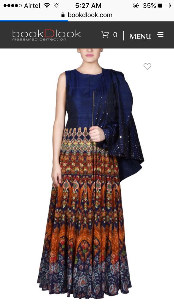 whimsical_chic's tweet photo. @Style_Cracker @bookDlook #BookDLookWithSC this dress is damn lovely. Awesome colour combination https://t.co/uOw28lDwBf