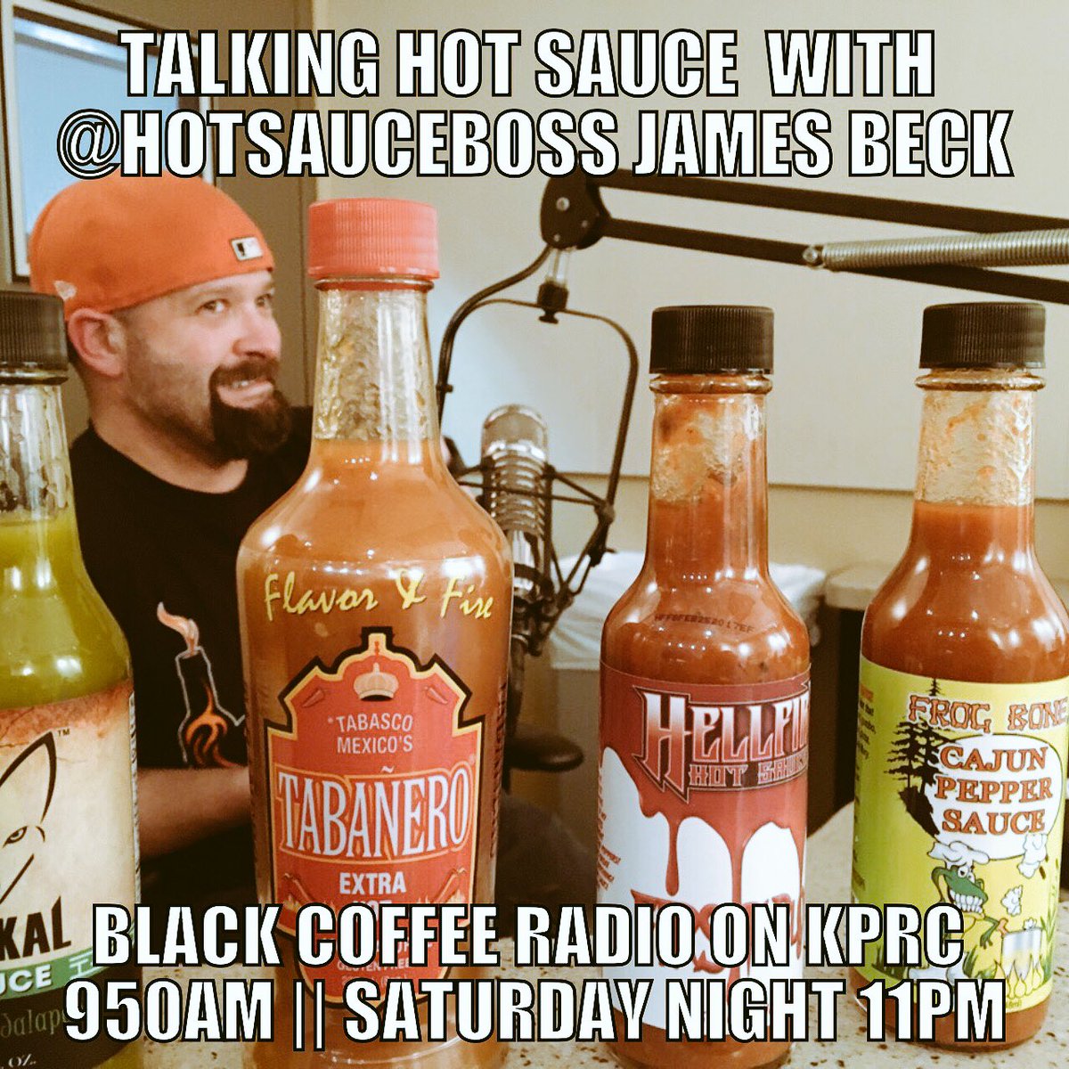 CraigHlavaty's tweet photo. This episode will be a good one. @HotSauceBoss is celebrating #NationalHotSauceDay on Sunday. We're talking to him on Saturday. https://t.co/wAAnlGKOIm