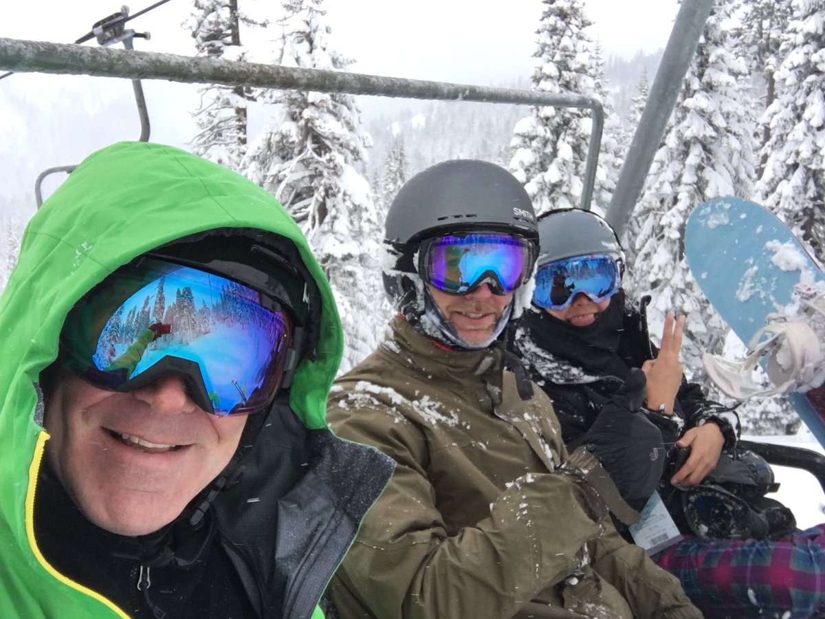 sfdcdoug's tweet image. Epic day at Sierra-At-Tahoe with @samantha_ready and @chrisfoxdesign. Powder all day. Good prep for #TD17