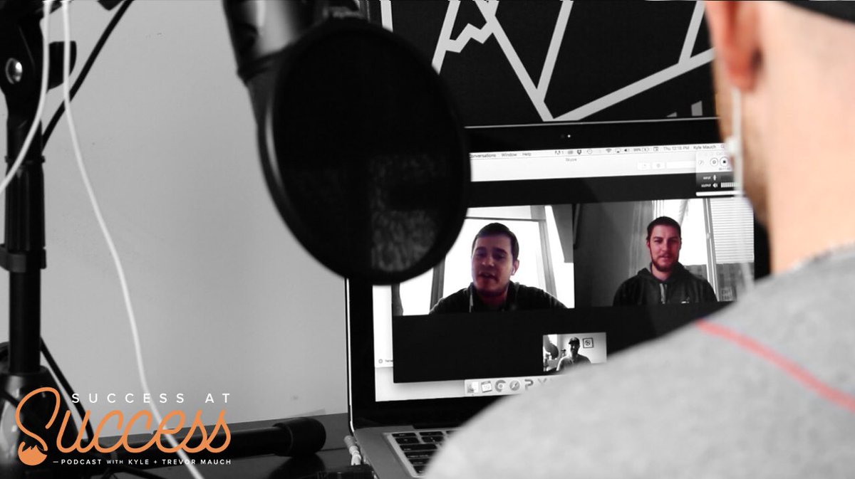 kylemauch's tweet photo. Such a great time chatting w/ @BauerOutage & @AJV today on #SuccessAtSuccess. Episode 6 drops Tuesday! https://t.co/FFgJUQ0WlM <<< https://t.co/VymKhp7n52