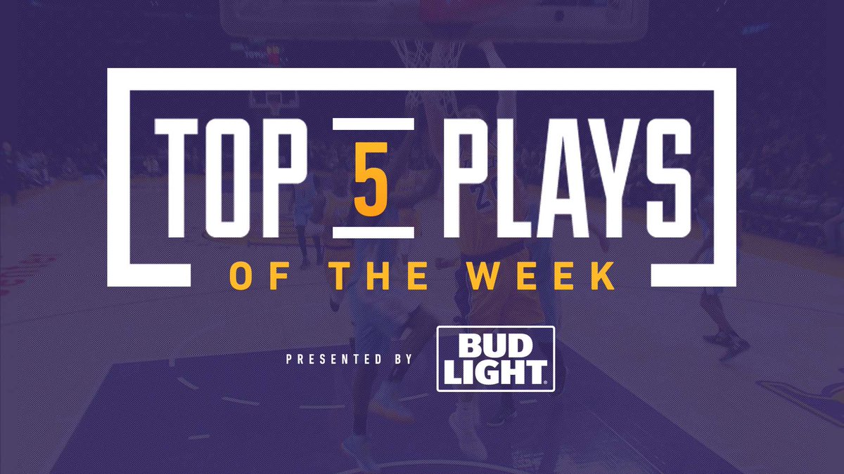 Defense features prominently in this week's Top 5 Plays. #LakersBudLightTopPlays #LakeShow https://t.co/b5jQKu2ULh