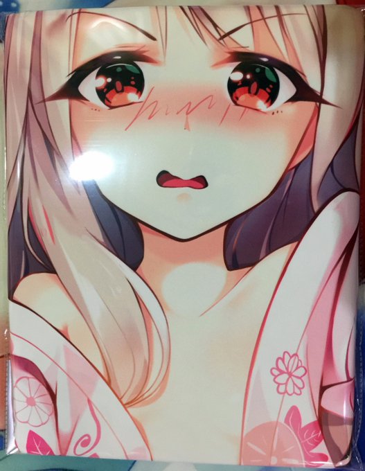 『實體圖』
Fate/kaleid liner プリズマ イリヤ 抱き枕カバー
小學生最棒了!!(驕傲臉)
看了實體感覺真的『やばい』!!
#手機拍攝
受注受注:2016/01/15~02/15
作家名: 雁.冰 ﹋*
https://t.co/6ZwoCQDUz2 