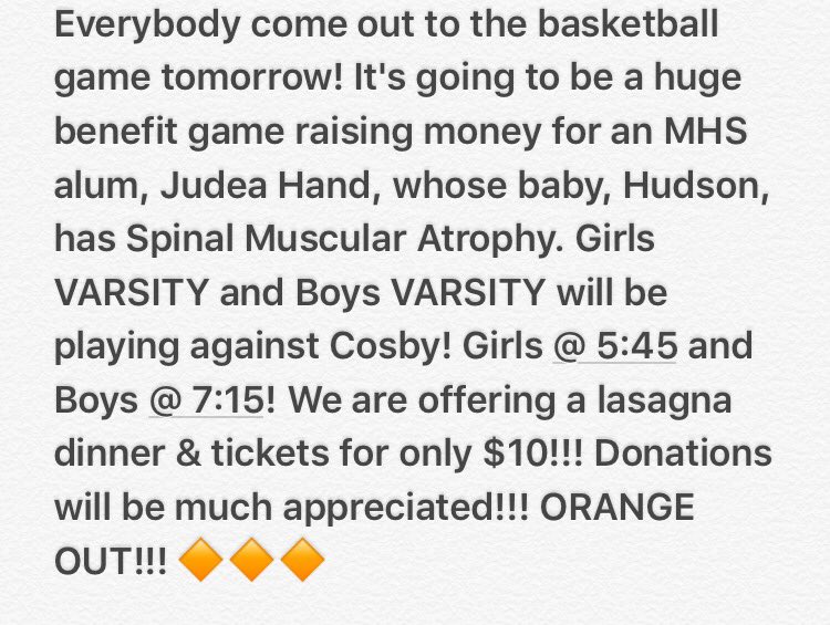 LancerLatest's tweet photo. ORANGE OUT for tomorrow night's BIG game!!!! 🔶🔶🔶 https://t.co/JuGHLX8qQ3