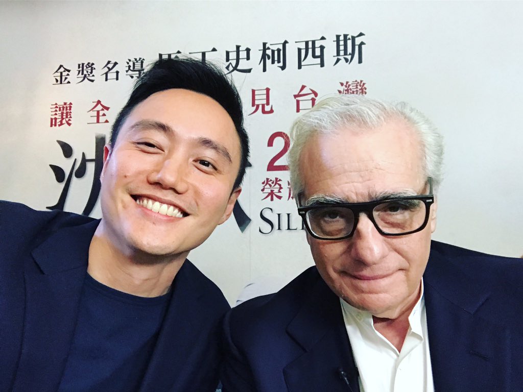 boojunfeng's tweet photo. To my surprise, he said he's already heard of Apprentice from Thierry Fremaux! Aaaahh! Thank you #catchplay! #martinscorsese #apprenticefilm https://t.co/5fA6hEgLAl