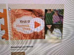 jpwarner223's tweet image. Class Review: Mastering Lace Shawls sistersknits.com/class-review-m…