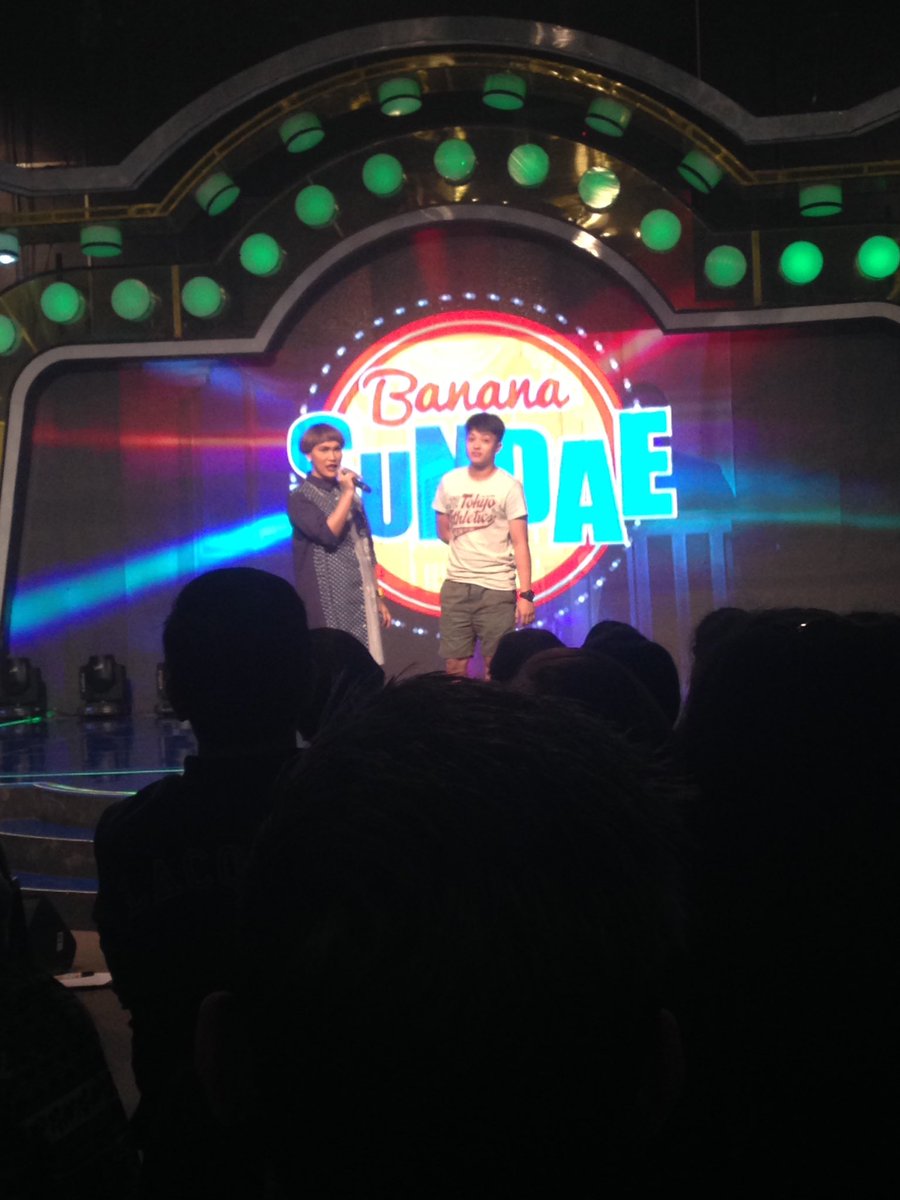 meduhng's tweet image. At banana sundae 😂👌 #teamgoodwill 💕