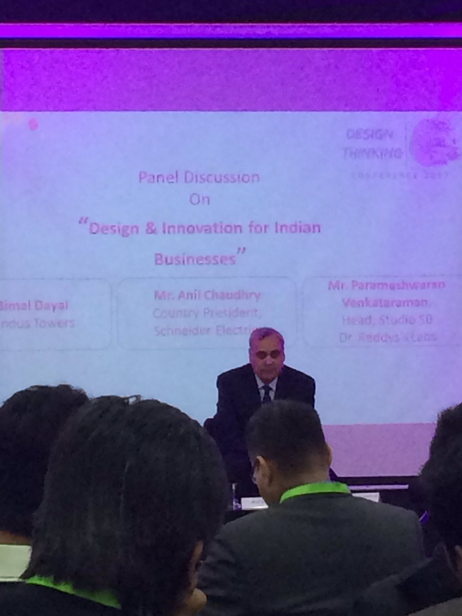 monbh's tweet photo. Our First Guest, Mr. Anil Chaudhary, Country President @SchneiderElec #SOILDesignThinkingForum https://t.co/nZ0XuS1cUn