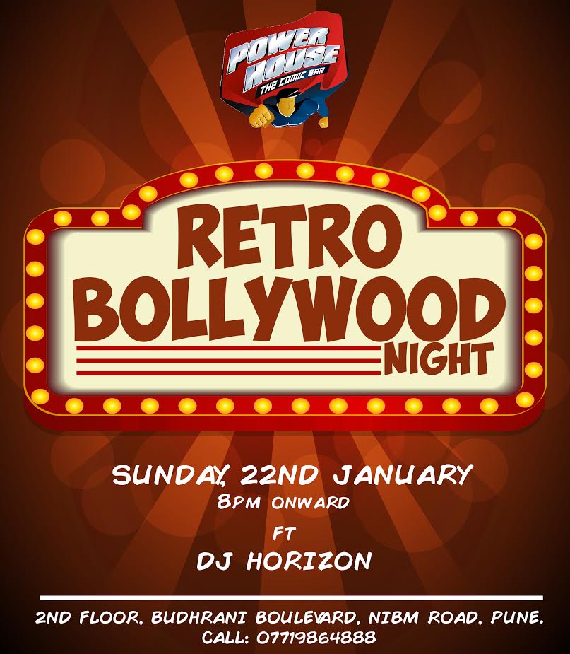 powerhousetcb's tweet photo. We are going Retro this Sunday at PowerHouse -The Comic Bar. #Pune #party #nightlife https://t.co/f3QNTOAVOt
