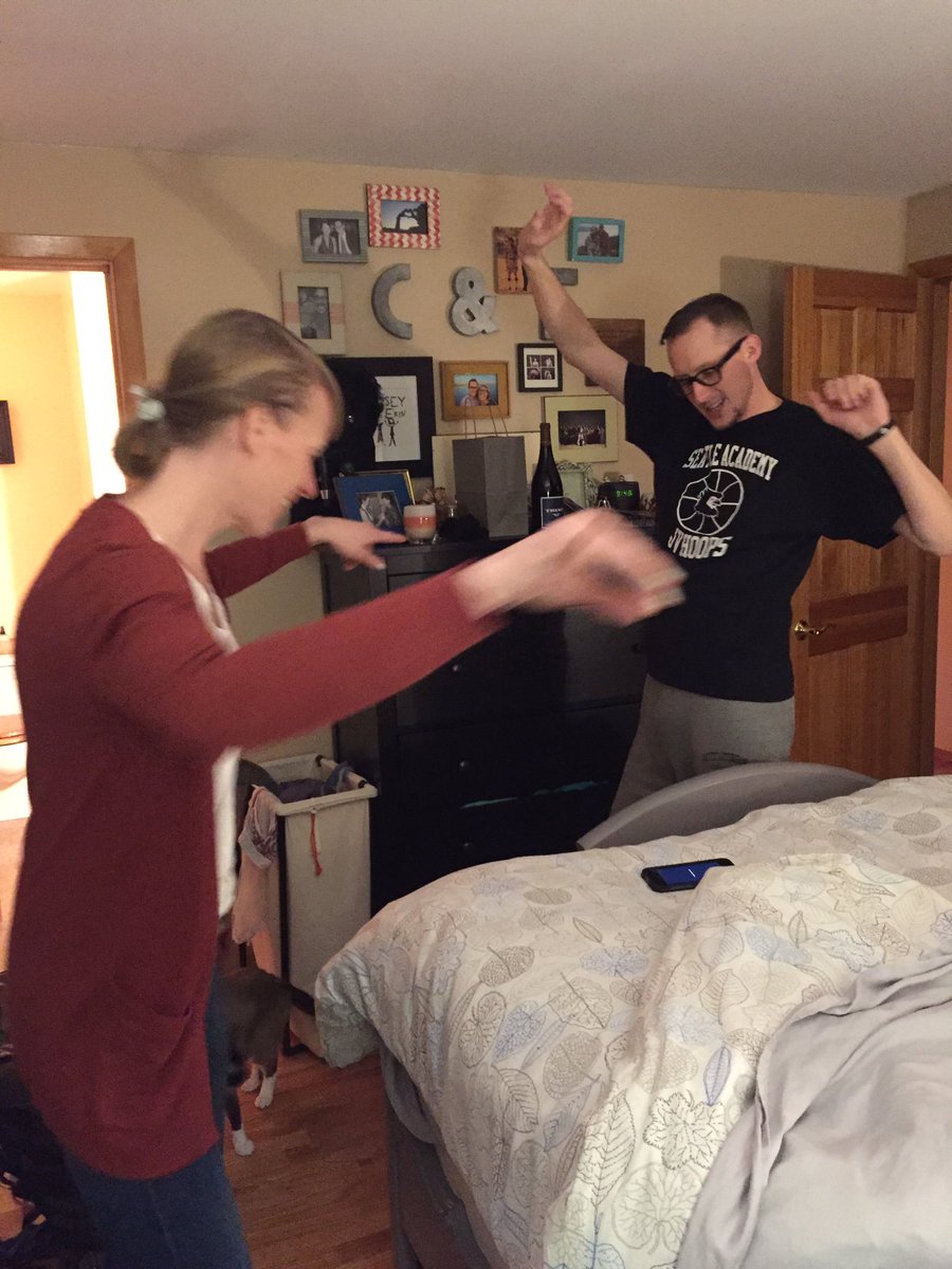 liveinauntie's tweet photo. When you realize the "dance party" is just going to follow you around the house. #imnotdancing #thatsokdoyourthang https://t.co/RfchBdIOPE