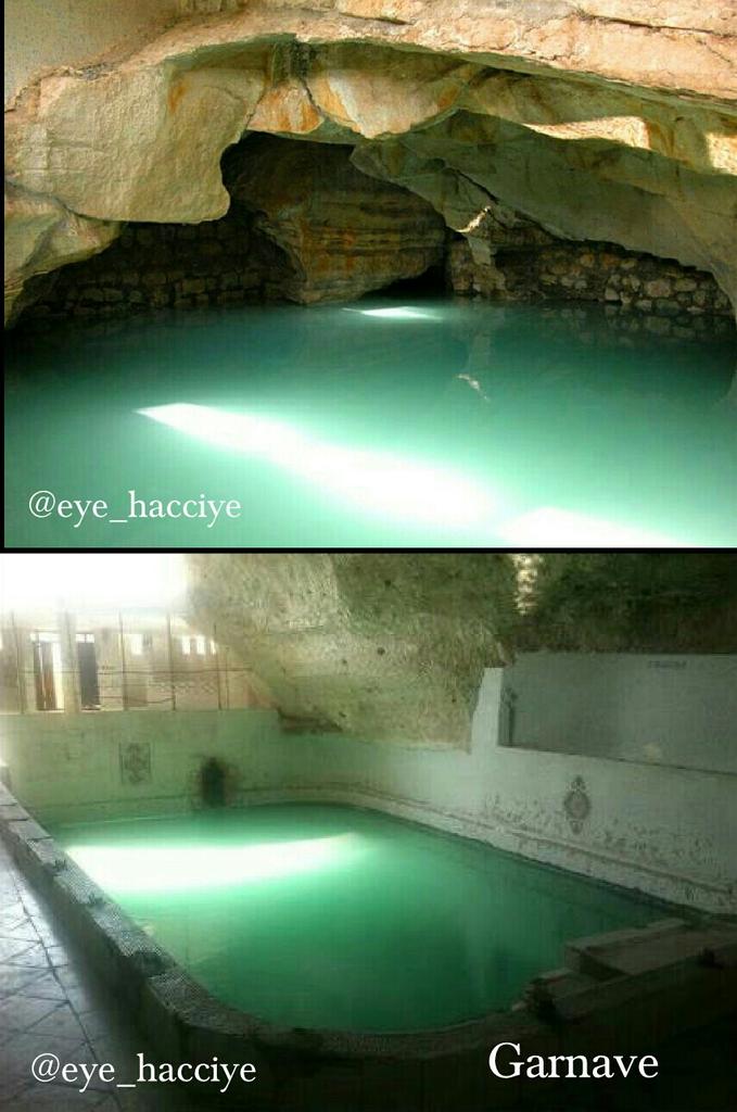 Burası İtalya'da bir mağara olsa beğenirdiniz ama burası Garnave Siirt...