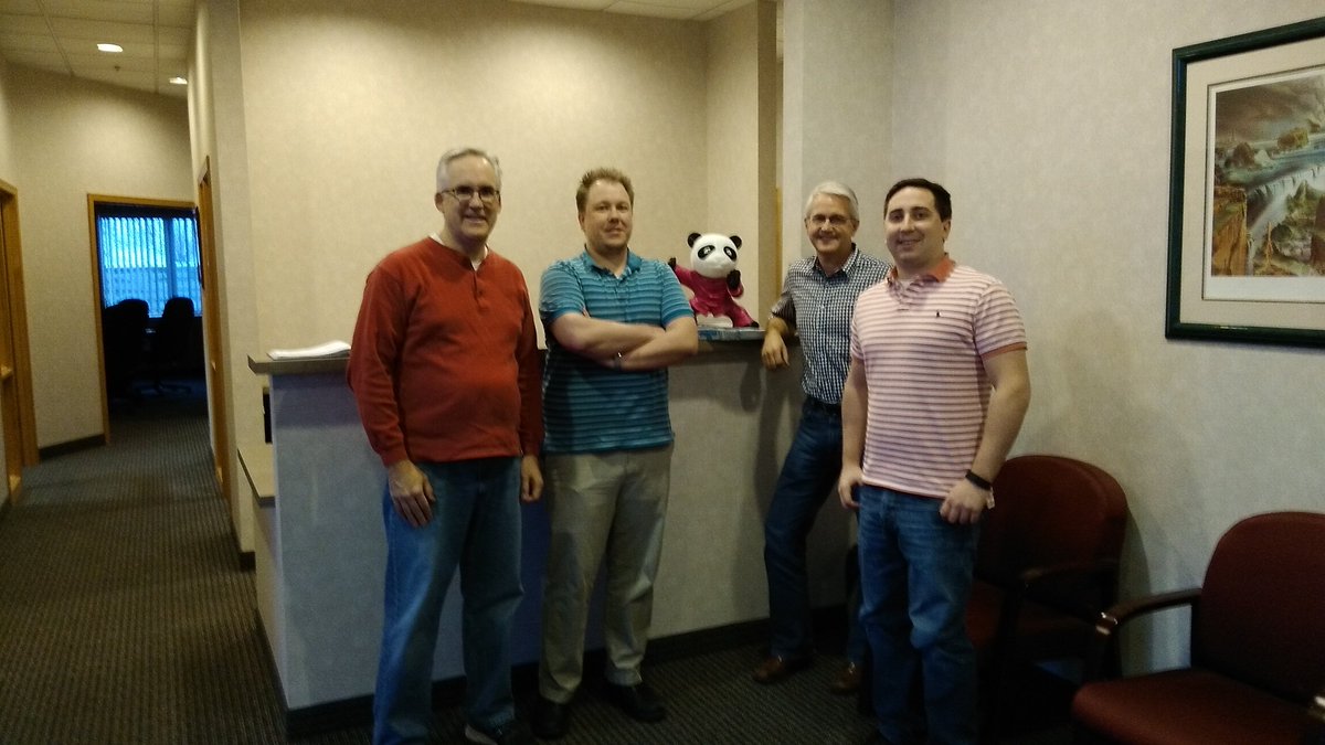 Shining3dPrint's tweet photo. Nice people from @Afinia3DPrint together with @Shining3D 's Kungfu Panda https://t.co/NWrMAlLXOd