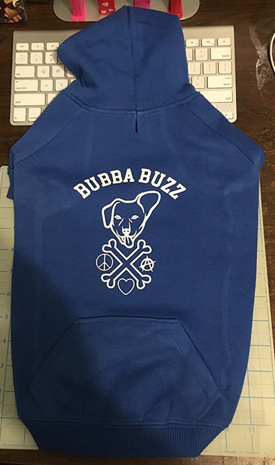 Studio3018's tweet photo. Custom #hoodie for #dogs now available. #GraphicDesign #heatpress #dogsoftwitter #beagle https://t.co/FLttp02MHV