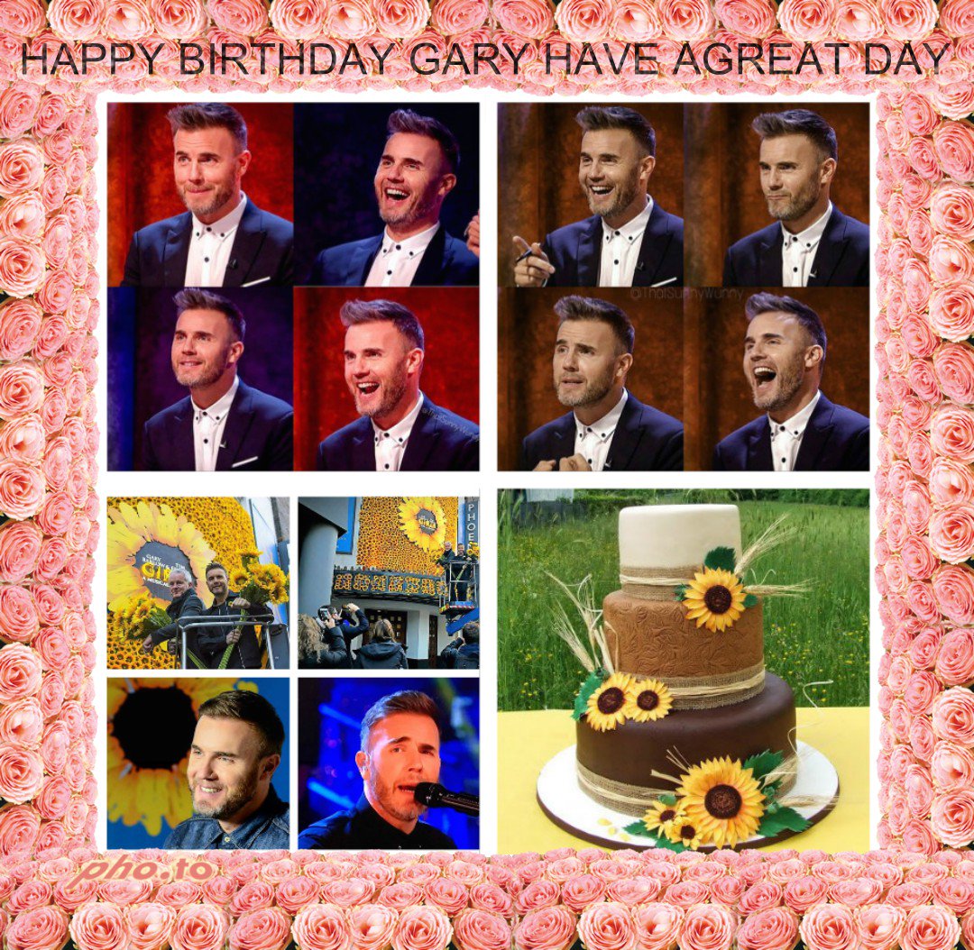  HAPPY 46TH BIRTHDAY GARY BARLOW HAVE A GREAT DAY AND SENDING HUGS       