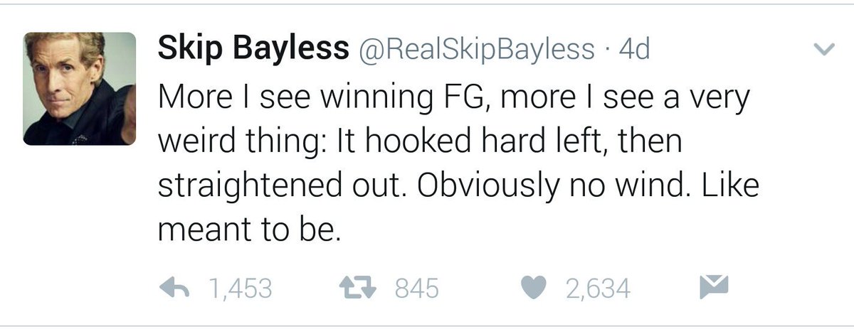 mikerenner_'s tweet photo. *Michael Smith voice*

What if I told you a man teetering on the brink of insanity was pushed over the edge...by a field goal? https://t.co/iIlfKedeDT