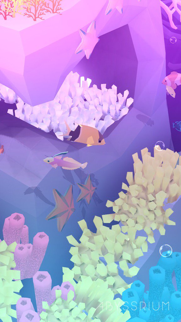 THATGIRLATHENA1's tweet photo. My Black Bar Chromis:) 
#abyssrium
Download: https://t.co/uonDCZwegf https://t.co/aZ5cHYDFl9