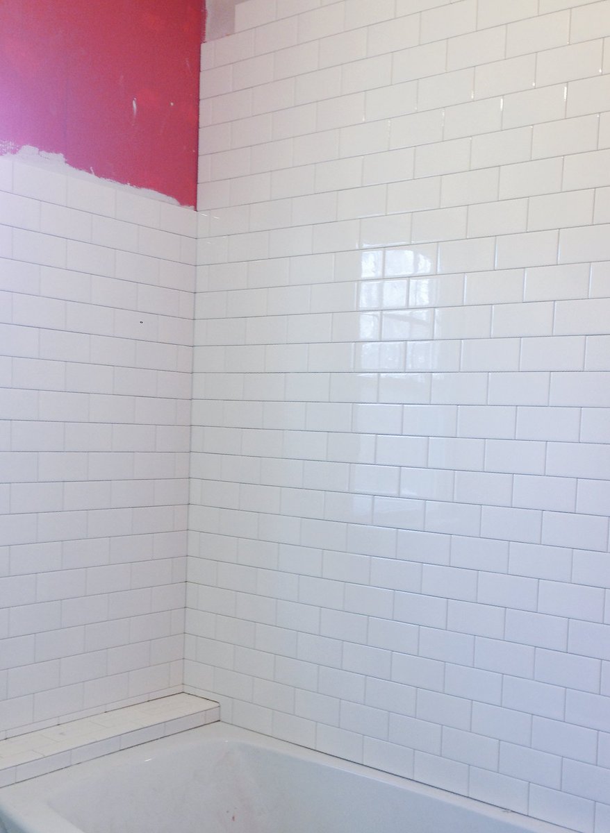 Subway #tile science #shower #designthinking