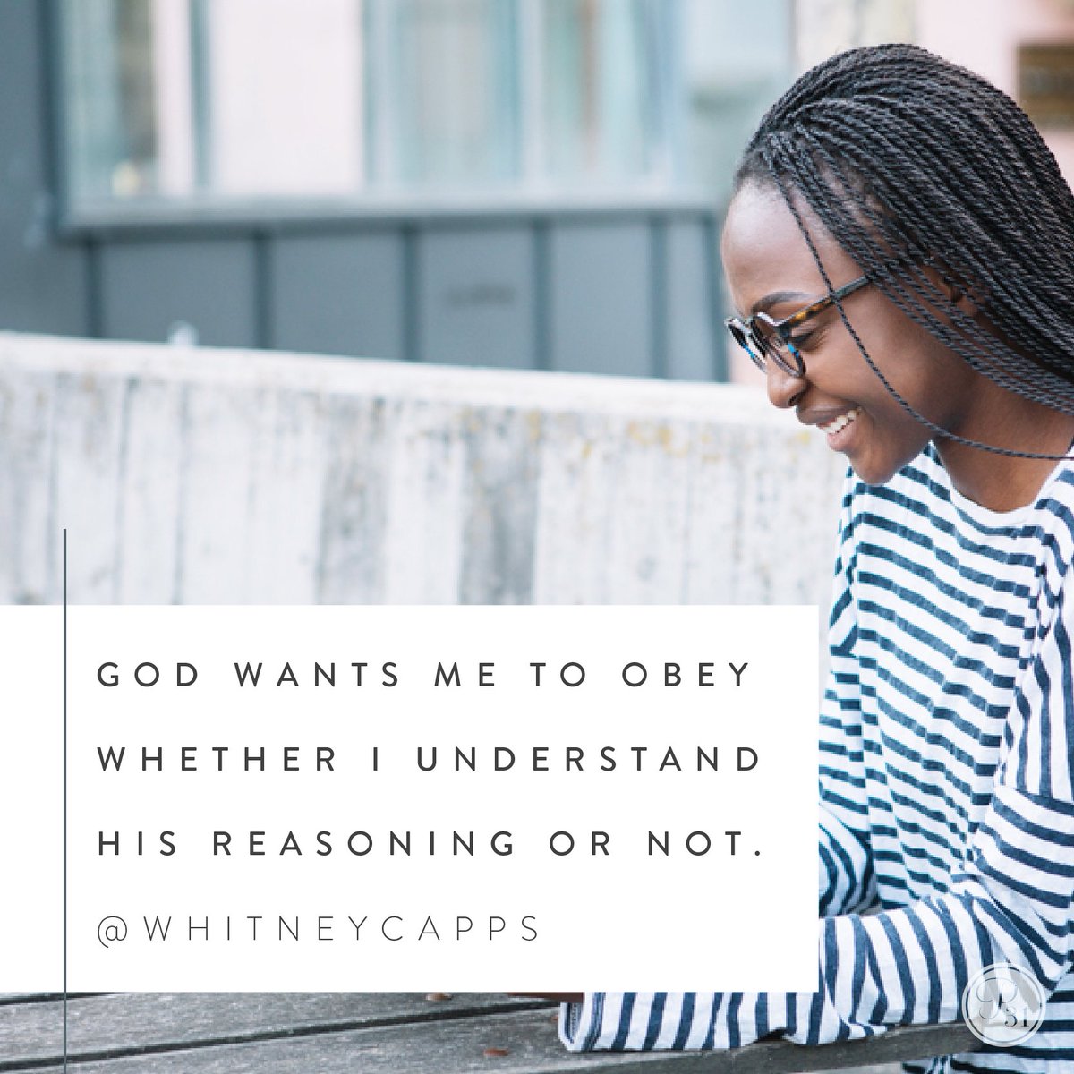 Proverbs31org's tweet photo. God can ask us to do anything because He is God. | @whitneycapps https://t.co/0zfAUKLE5v