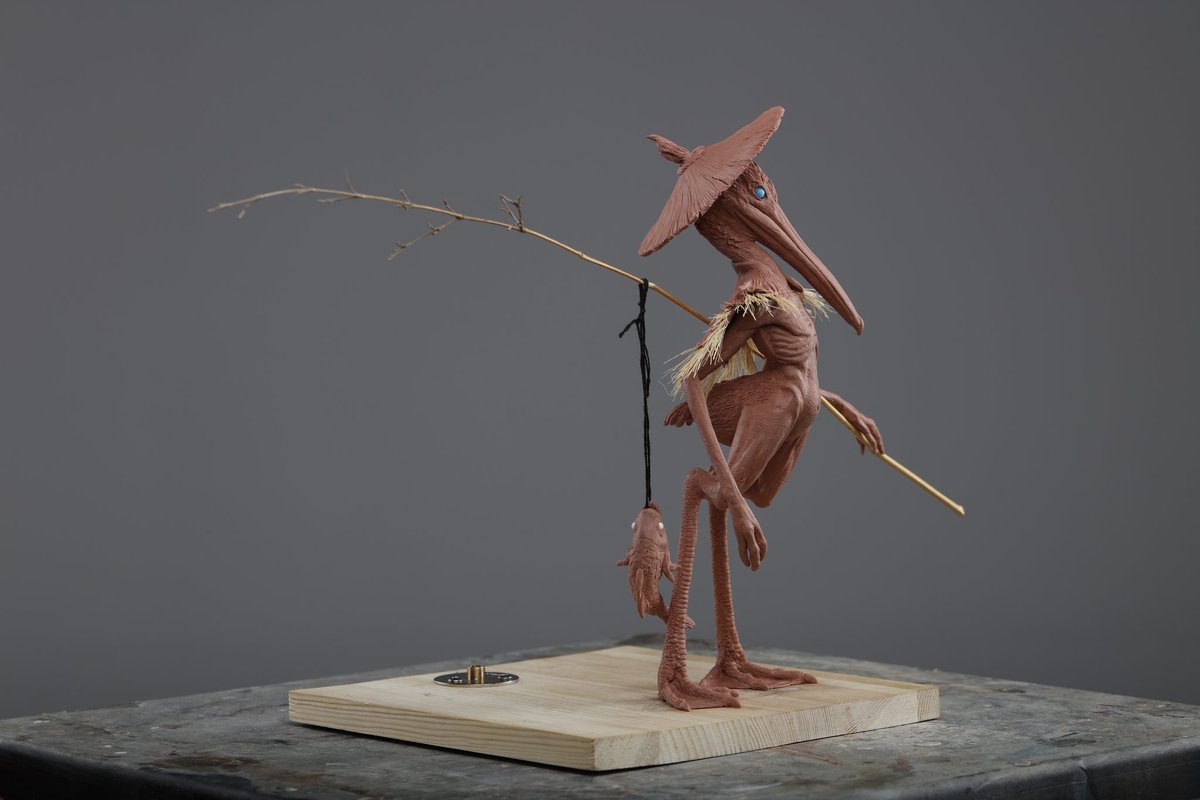 MarsJerryXuan's tweet photo. pelican fisherman https://t.co/GpaoaA0Wms