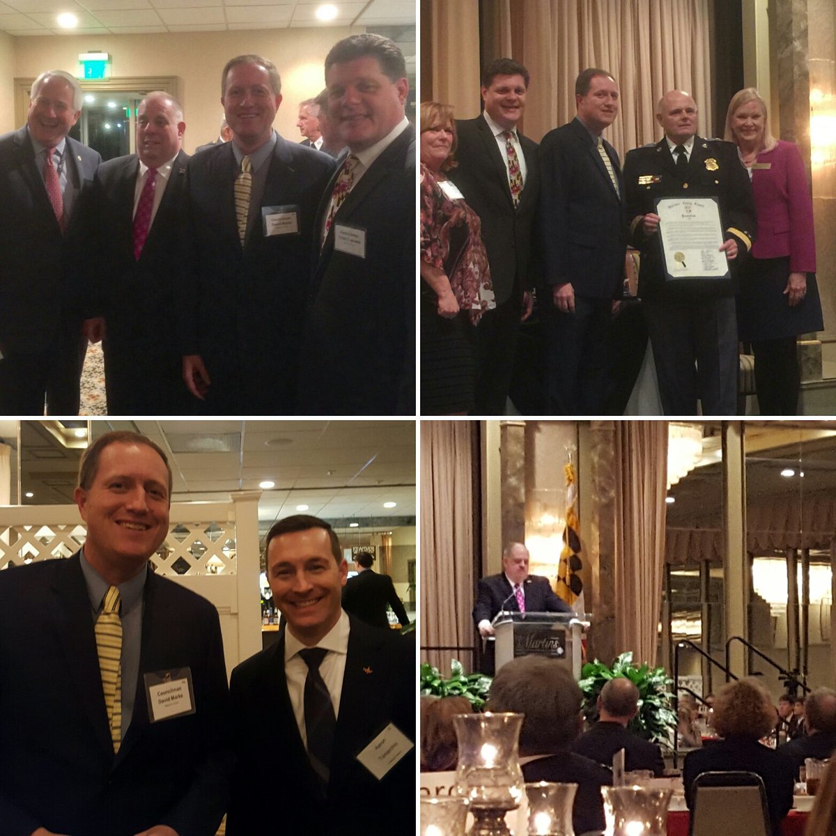 David Marks (@david_s_marks) on Twitter photo Terrific night at the Chesapeake Gateway Chamber of Commerce awards dinner with <a href="/GovernorHogan/">Larry Hogan</a> as keynote speaker. Terrific night at the Chesapeake Gateway Chamber of Commerce awards dinner with <a href="/GovernorHogan/">Larry Hogan</a> as keynote speaker.