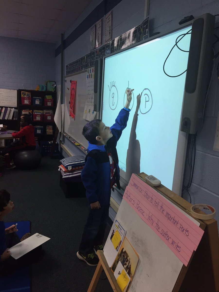 Teaching the class about how to count money. @BaucomBuddies