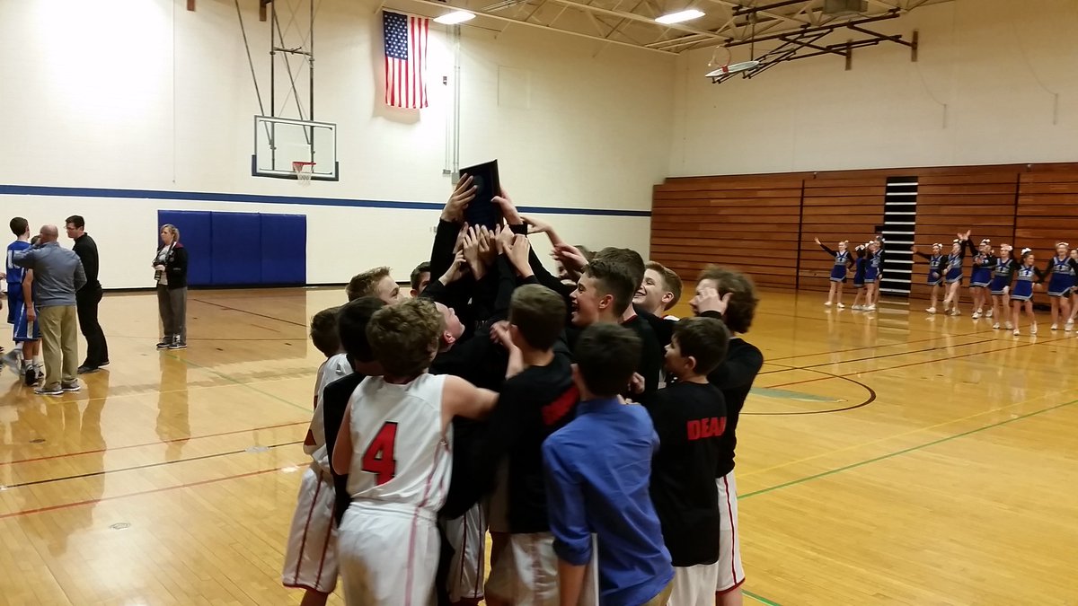 BransonJH's tweet photo. Marshfield Tournament ends on a high note! Champions! Republic up next on Monday to open COC! #WeAreBranson https://t.co/EH6sKNf7h2