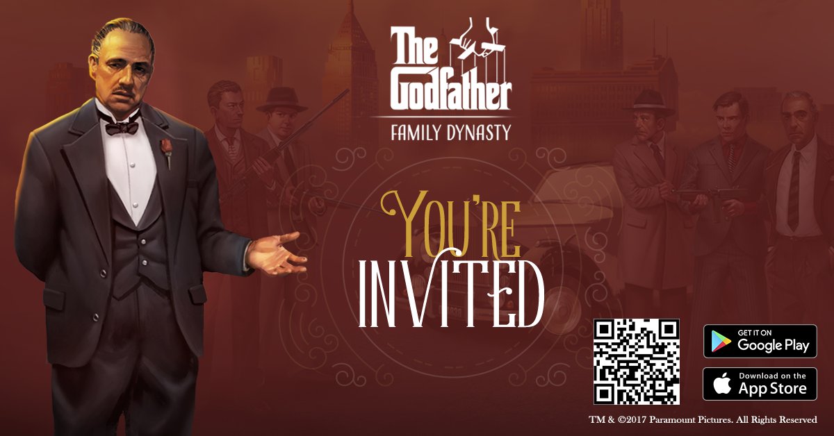 feelingtouch's tweet image. Pre-registration is now open for you to begin your quest for the honor and respect of the most powerful Family in New York! #TheGodfather