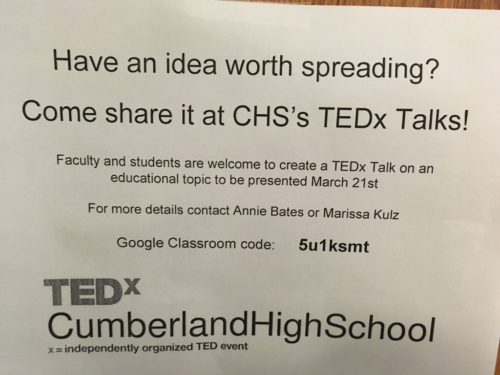 Cumberland High tweet media