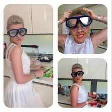 Don't judge,this was when Hazzie was teaching me to cook.