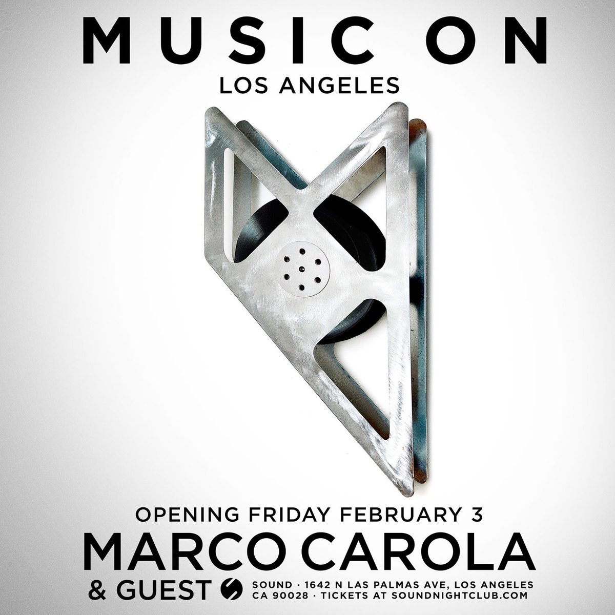 MusicOnOfficial's tweet image. With @marcocarola.

Music On #LosAngeles //
Opening Party Friday #February3 
soundnightclub.com 
#MusiconLA