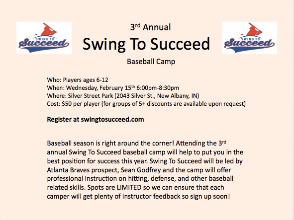 Swing to Succeed tweet media