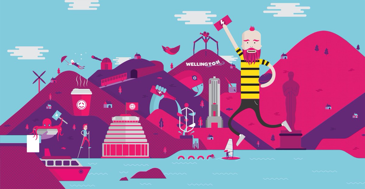 foundrytweets's tweet photo. Powershop's 'Seize Power' campaign captures the spirit of our regions with vibrant illustrations. See case study: https://t.co/wTxYe9UxEH https://t.co/KS3XiUolRw