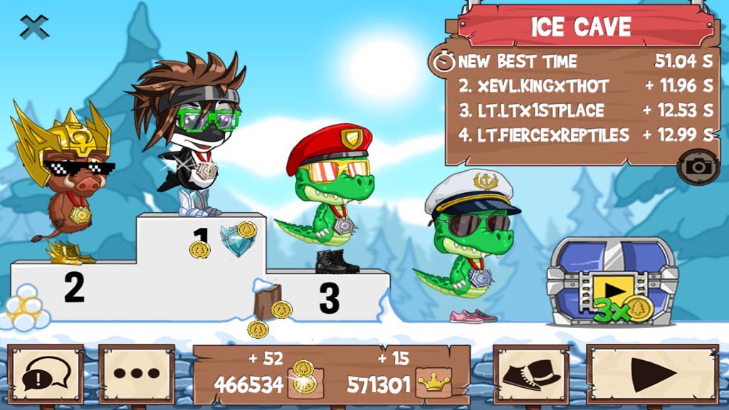 funrunthot's tweet image. All those guys just got washed #funrun2 #KINGXTH0T #LTX1stPlace #Fiercexreptiles