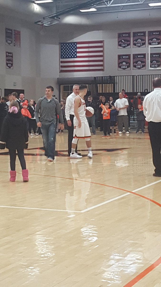 thescorewi's tweet photo. Jordan McCabe with 16 points tonight becomes the all-time leading scorer in school history with 1296pts. He surpasses Jordan Giordana. https://t.co/KpbewTQ3ng