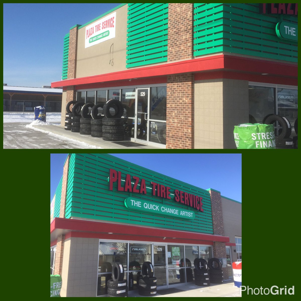 BradyGlass's tweet photo. Finished up at the Plaza Tire in Moberly. https://t.co/TntlcEp3mt