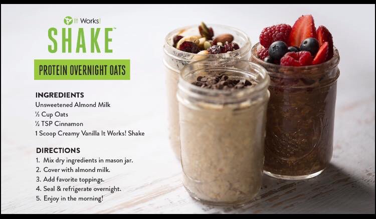 MMutchelknaus's tweet photo. Made this awesome Breakfast &amp; it'll be ready for Morning! #veganshake #nongmo #allergenfree #nonsoy #glutenfree https://t.co/w3hpGypqsn