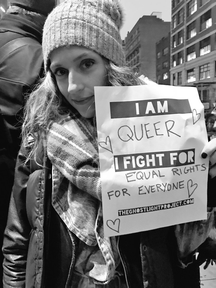 "I am Queer. I fight for equal rights for everyone." - <a href="/bookergarrett/">Booker Garrett</a> <a href="/GhostlightProj/">TheGhostlightProject</a> #BeALight #allarewelcome