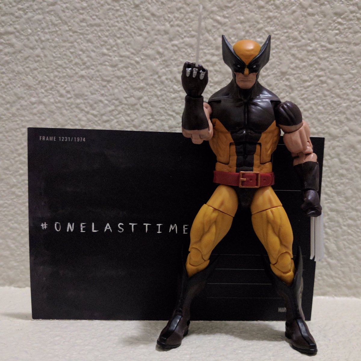 That_Livesay's tweet photo. Frame 1231 of 1974 #Logan. Someone has come along #OneLastTime #1974FramesOfLogan #Marvel #HughJackman #postcard #wponx #Wolverine #X23 https://t.co/dUCKPS6PTC