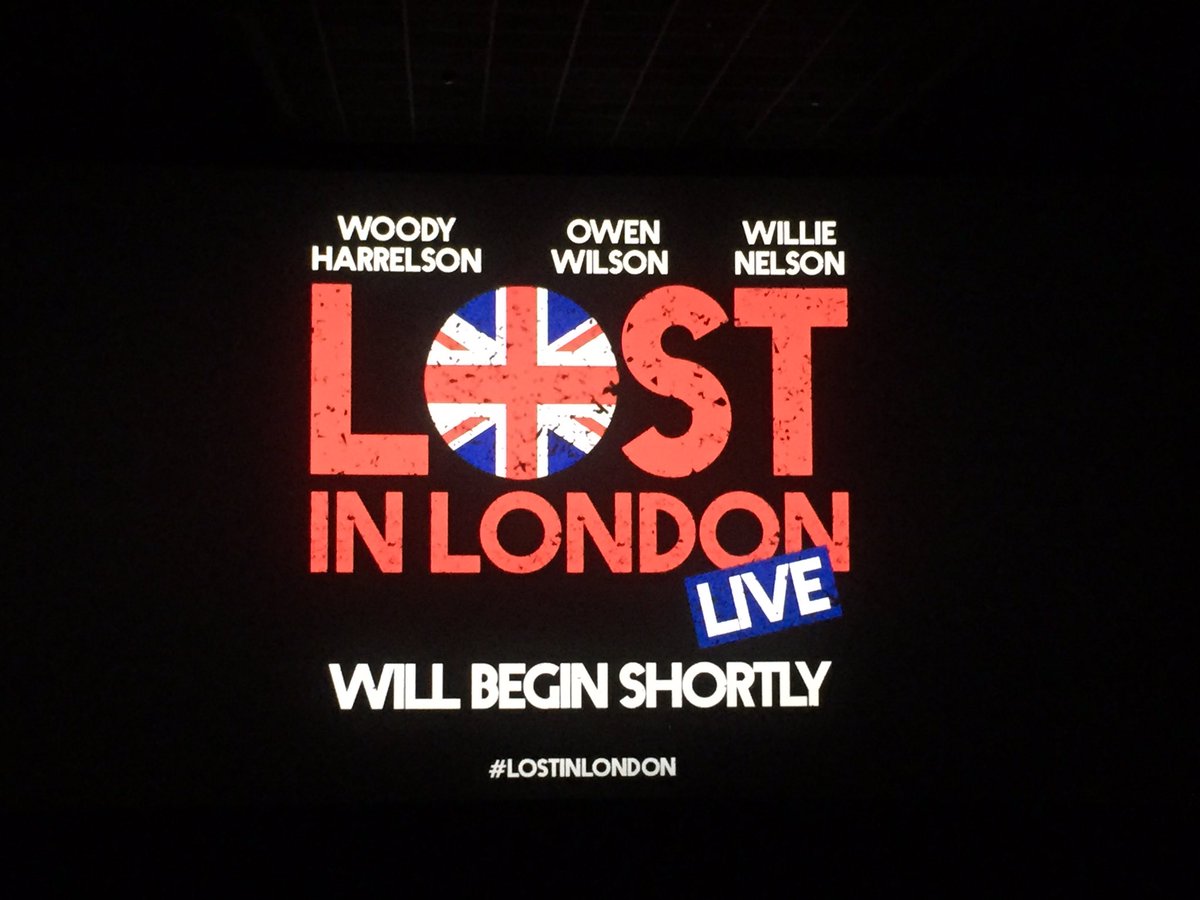 noahhearle's tweet photo. It's early on a Friday morning and I just saw the live film and screening of: #LostInLondon with @LeahHearle @picturehouses https://t.co/eaU39A0s06